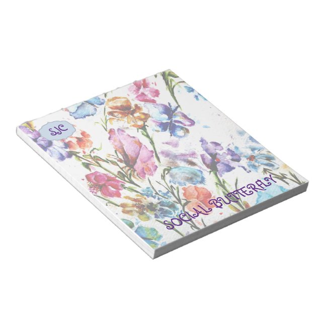 PUPPY TASS AVTRYCK | NOTERAD PAD ANTECKNINGSBLOCK (Vinklad)