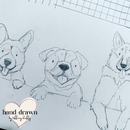 Puppy Tass-ty-Födelsedagsfest Pappersservett