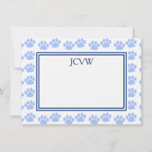 Puppy Tassar Note Card