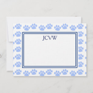Puppy Tassar Note Card Anteckningskort