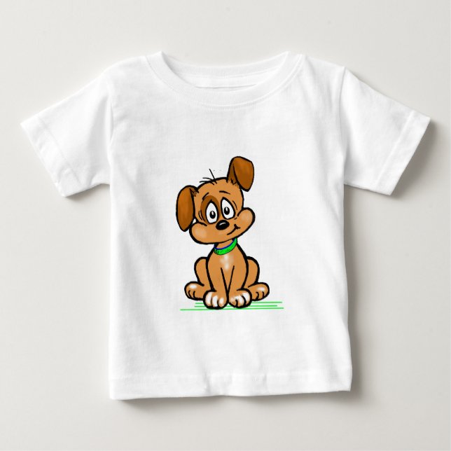 Puppy Tilt T-shirt (Framsida)