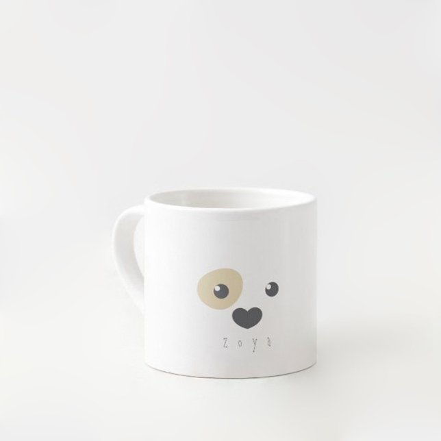 Puppy underbar Kids Mugg Espressomugg (Skapare uppladdad)
