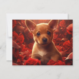 Puppy Vykort