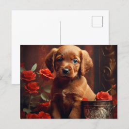 Puppy Vykort