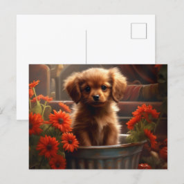 Puppy Vykort