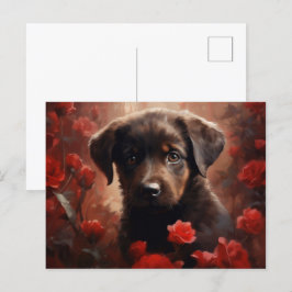 Puppy Vykort