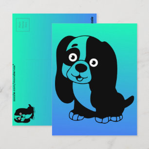 Puppy-vykort Vykort