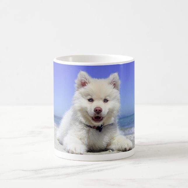 Puppy White Coffee Mugg (Center)