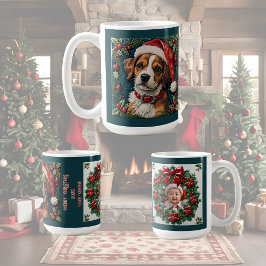 Puppy Wonder Jul Anpassningsbar Kaffemugg