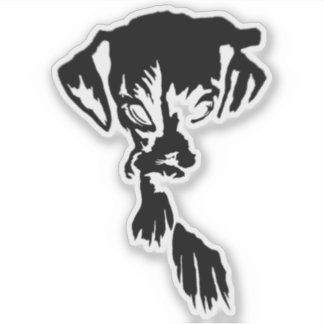 Puppy X Kärlek 3 Klistermärken