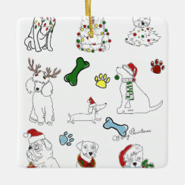 PUPPY XMAS ORNAMENT