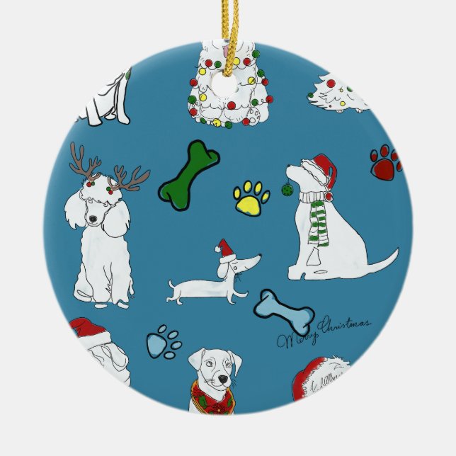 PUPPY XMAS ORNAMENT (Framsidan)