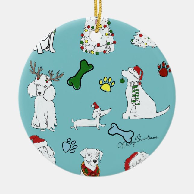 PUPPY XMAS ORNAMENT (Framsidan)