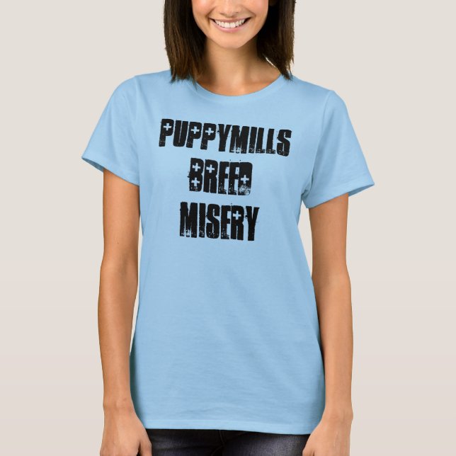 Puppymills avelmisär t-shirt (Framsida)