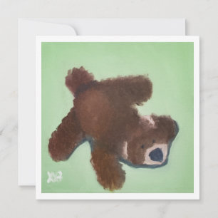 Puppys plush Leksak Kort