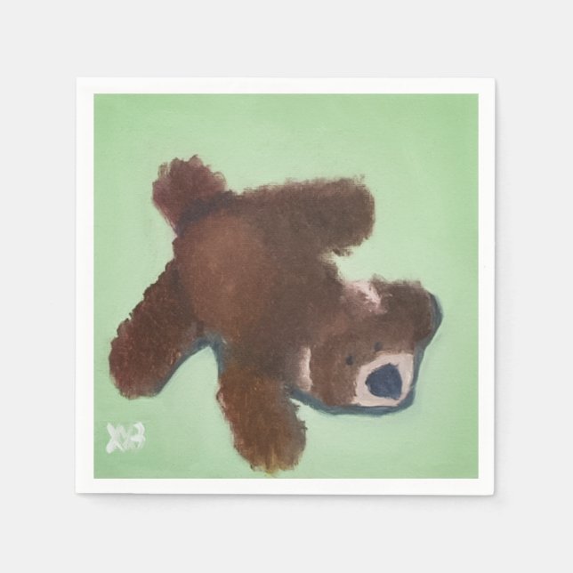 Puppys plush Leksak Pappersservett (Framsidan)