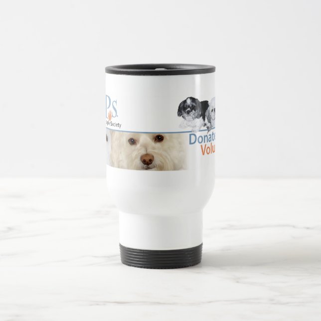 PUPs Logotyp Merchandise med Shih Tzu Resemugg (Center)
