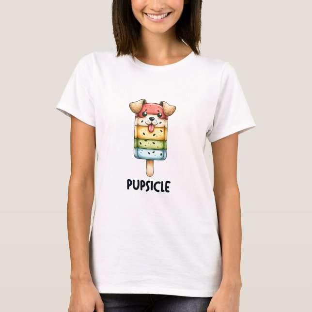 Pupsicle T Shirt (Framsida)