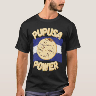 Pupusa Power Salvador, Flagga Food & Culture T Shirt