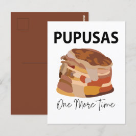 Pupusas El Salvador, Salvador Bread Pupusas Vykort
