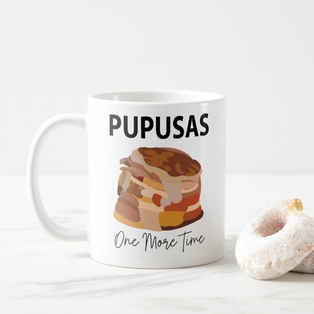 Pupusas El Salvador Salvador Food Pupusas Kaffemugg (Med munk)