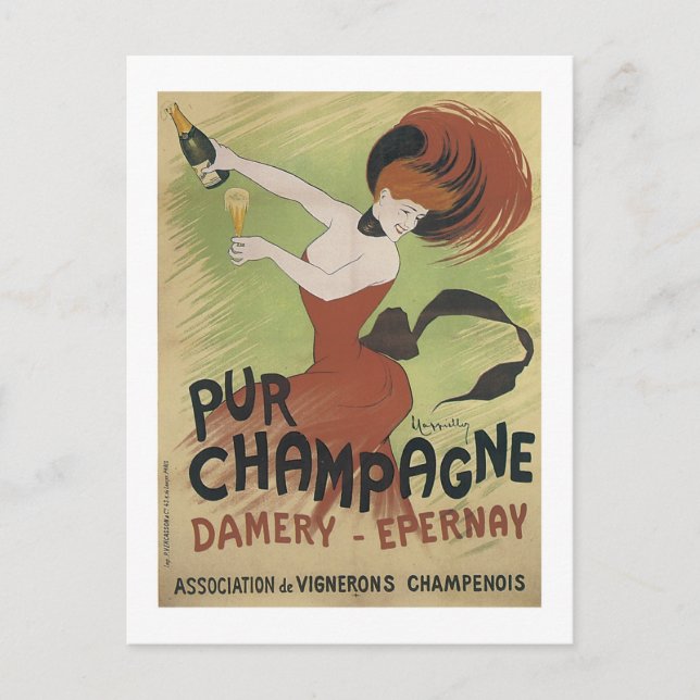 Pur Champagne, Damery-Epernay Vykort (Framsida)