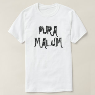 Pura malum - ren ondska i latin tee
