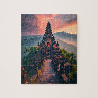 Pura Senja Bali  - “Balitempel vid solnedgång” Pussel