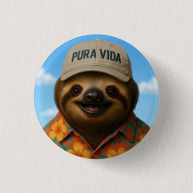 Pura Vida AI Seng Knapp (Framsida)