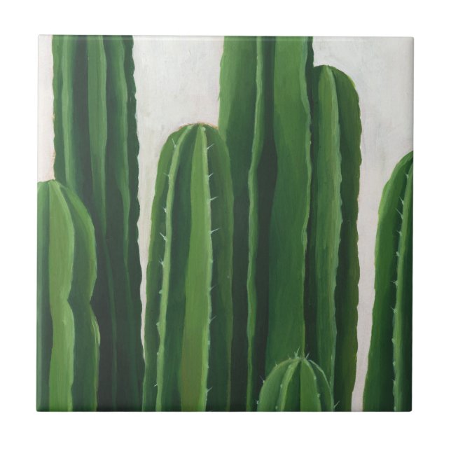 Pura Vida - Cacti Group Kakelplatta (Framsidan)