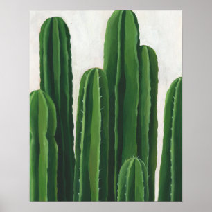 Pura Vida - Cacti Group Poster