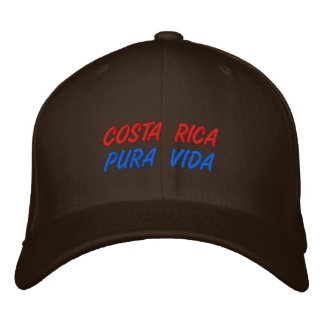 PURA VIDA COSTA RICA BRODERAD KEPS