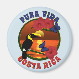 Pura Vida Costa Rica-mall Magnet