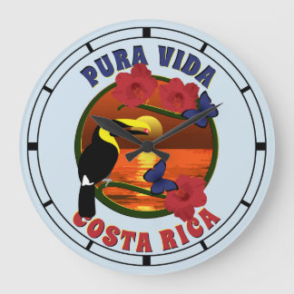 Pura Vida Costa Rica mall Stor Klocka