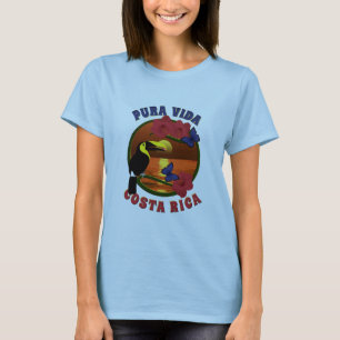 Pura Vida Costa Rica-mall T Shirt