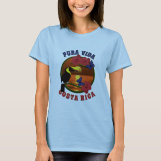 Pura Vida Costa Rica-mall T Shirt