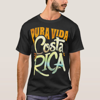 Pura Vida Costa Rica Manar Women Kids (2) T Shirt