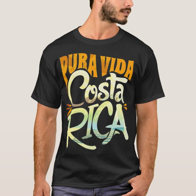 Pura Vida Costa Rica Manar Women Kids (2) T Shirt (Framsida)