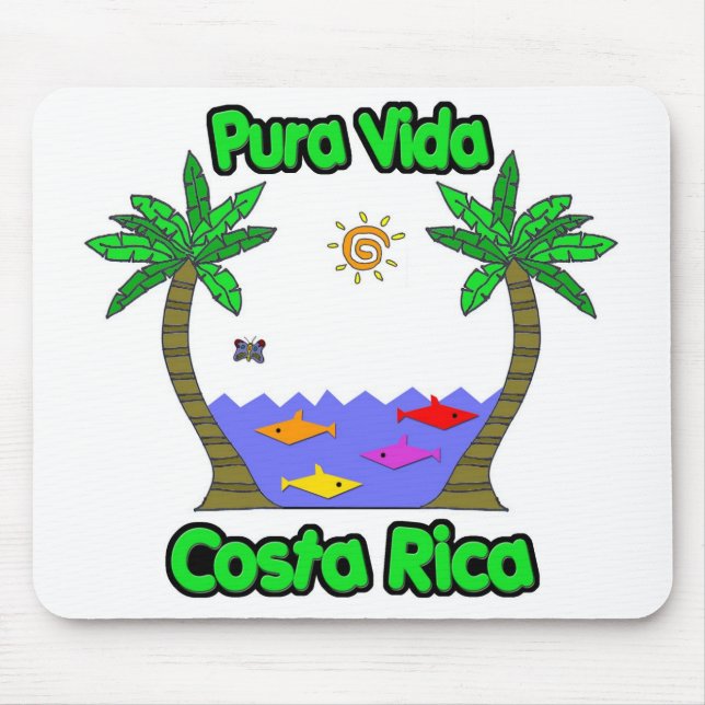 Pura Vida Costa Rica Musmatta (Framsidan)