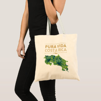 Pura Vida Costa Rica Tote Tygkasse