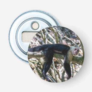 Pura vida for White head capuchin monkey Flasköppnare