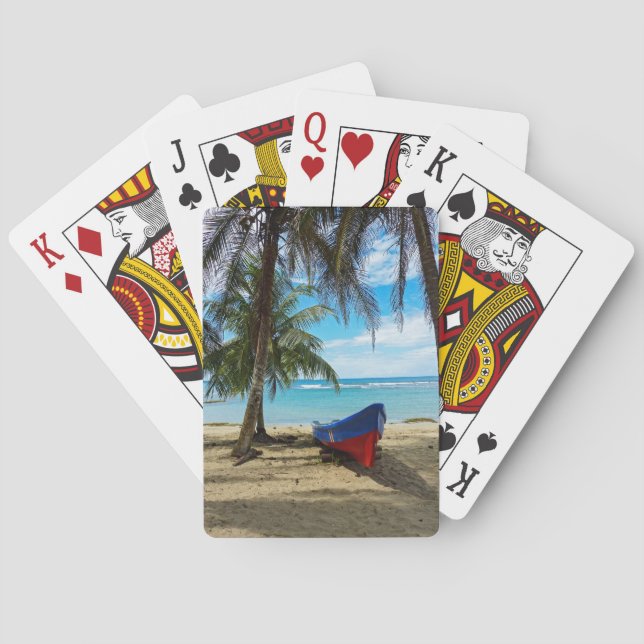 Pura Vida i Costa Rica - Centralamerika Casinokort (Baksidan)