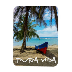 Pura Vida i Costa Rica - Centralamerika Magnet