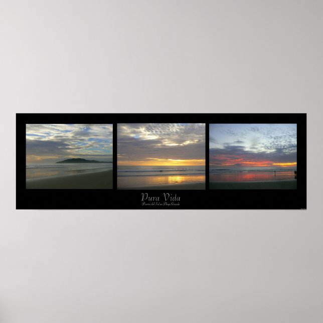 Pura Vida Poster (Framsidan)