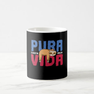 Pura Vida Sloth Kaffemugg