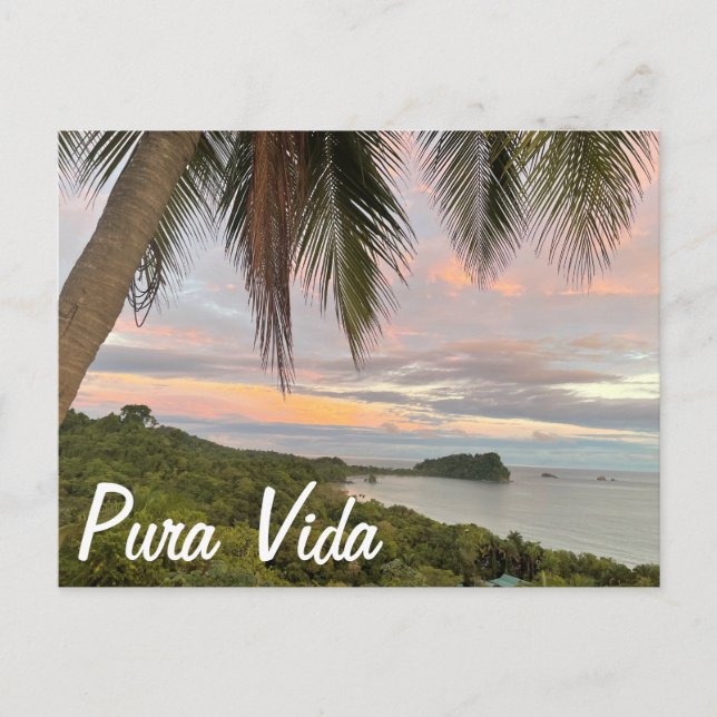 Pura Vida Vykort (Framsida)