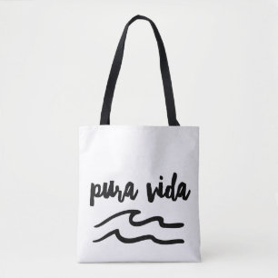 Pura Vida Wave Costa Rica Tygkasse