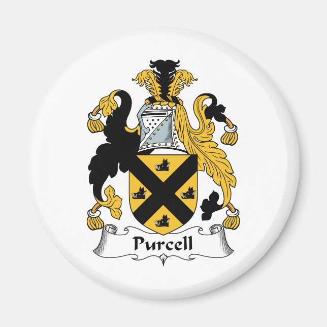 Purcell Family Crest Magnet (Framsidan)