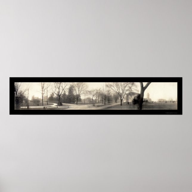 Purdue Lafayette IN Photo 1910 Poster (Framsidan)