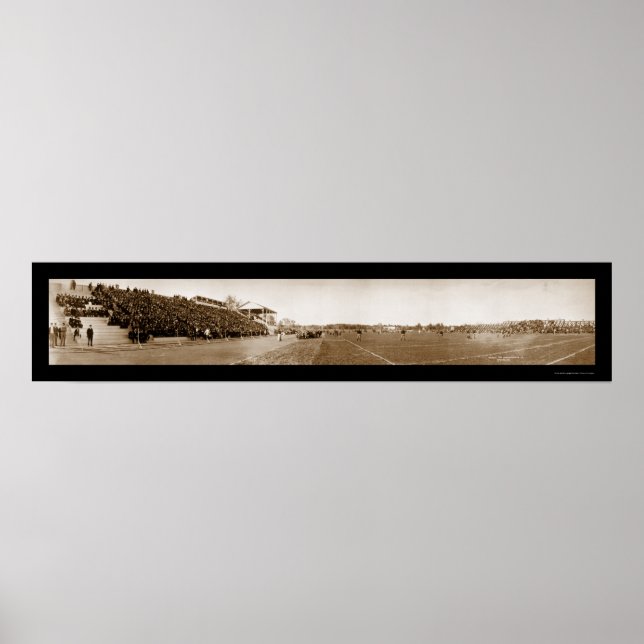 Purdue Vs Northwest Photo 1913 Poster (Framsidan)